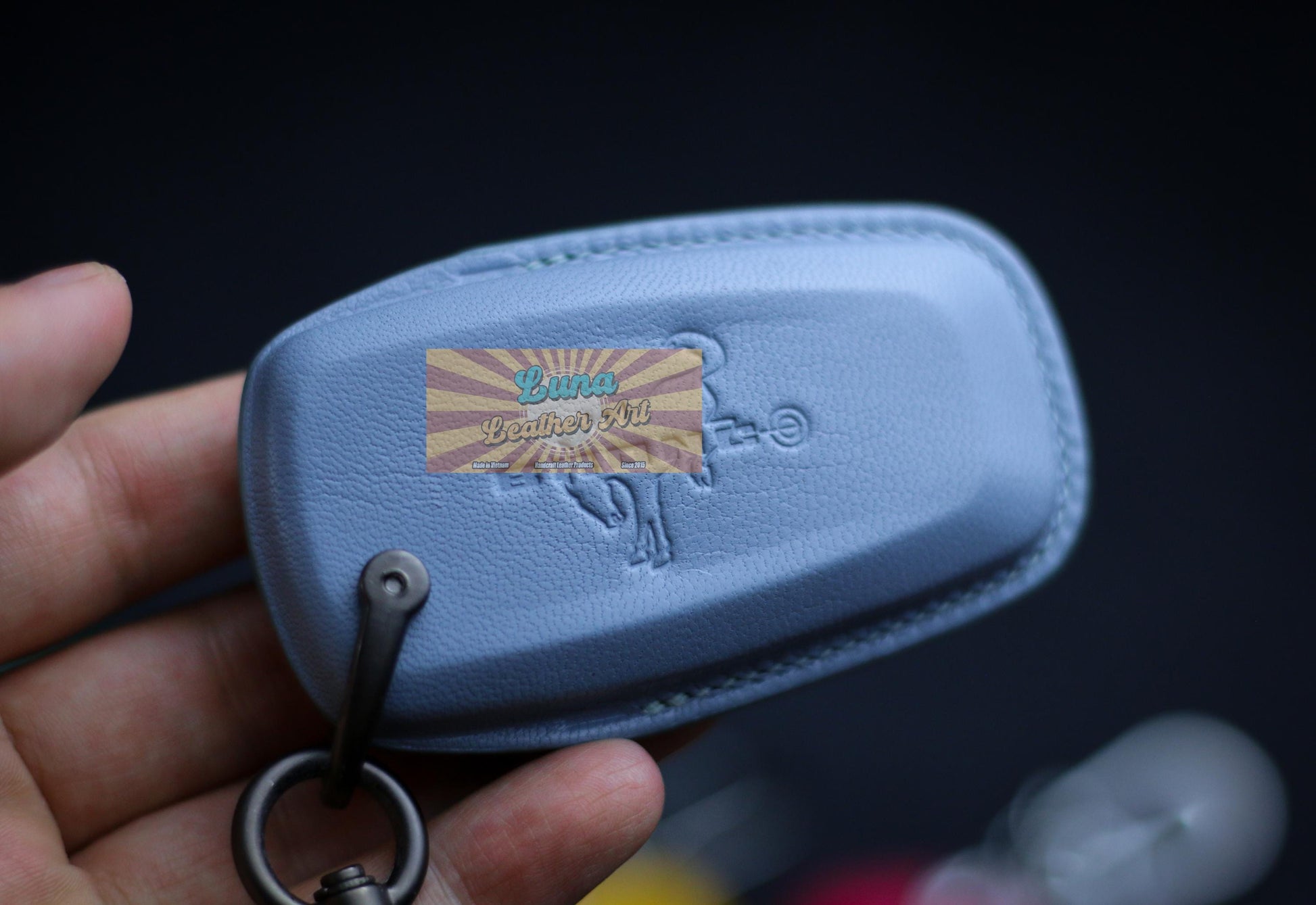 Cover For 2024 Bronco Sasquatch Key Fob Case 2023 Bronco Sport 2021 2022 Keyless Remote Holder Custom Bronco Leather Keychain Lanyard