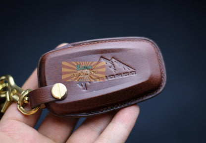 Girly Bronco Babe Emblem Key Cover For 2023 Bronco Hostler Sport Outer Banks Black Diamond Remote Leather Case 2024 Bronco Accessories