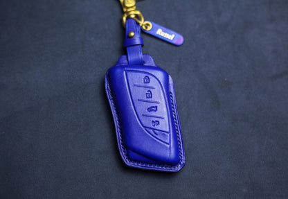 Leather key fob cover for Rz450e Lexuss 2018-2021 Lexus Ls 500, Ls 500h, Ux 200, Ux 250h, Lc 500, ES 350, ES 300H Car Accessories for Lexuss