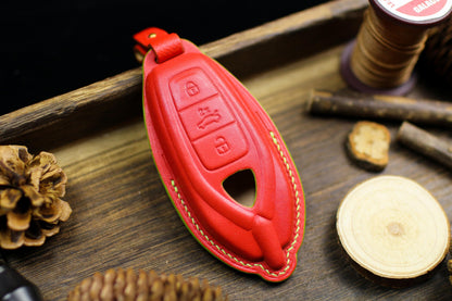 Cute Key Cover for Urus Huracan Evo Sto Aventador Roadster Gallardo LP700 LP610 LP560 Leather Key Fob Case Cover Holder Keychain Holster