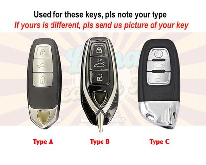Cute Key Cover for Urus Huracan Evo Sto Aventador Roadster Gallardo LP700 LP610 LP560 Leather Key Fob Case Cover Holder Keychain Holster