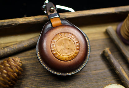 2025 Indians Leather Key Cover Fit for Chief Scout Sixty Key Case Chieftain Bobber Springfield Fob Case FTR Sport Pursuit Holster Spirit